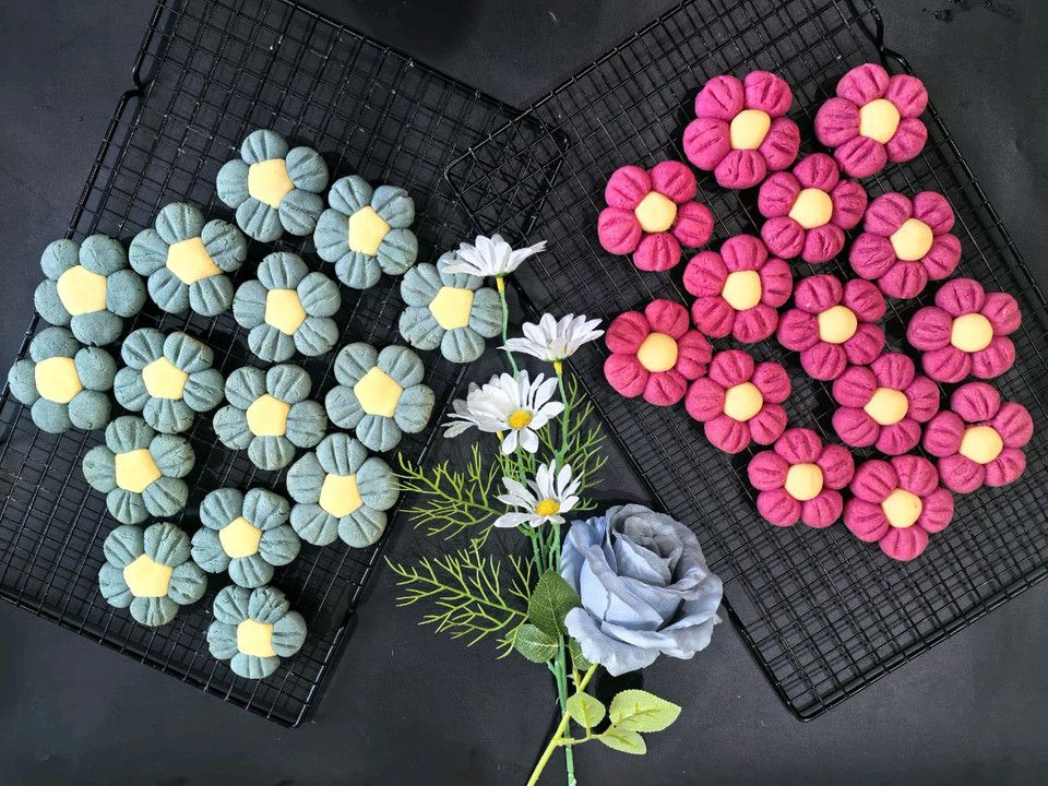 送你一朵花曲奇饼怎么做？