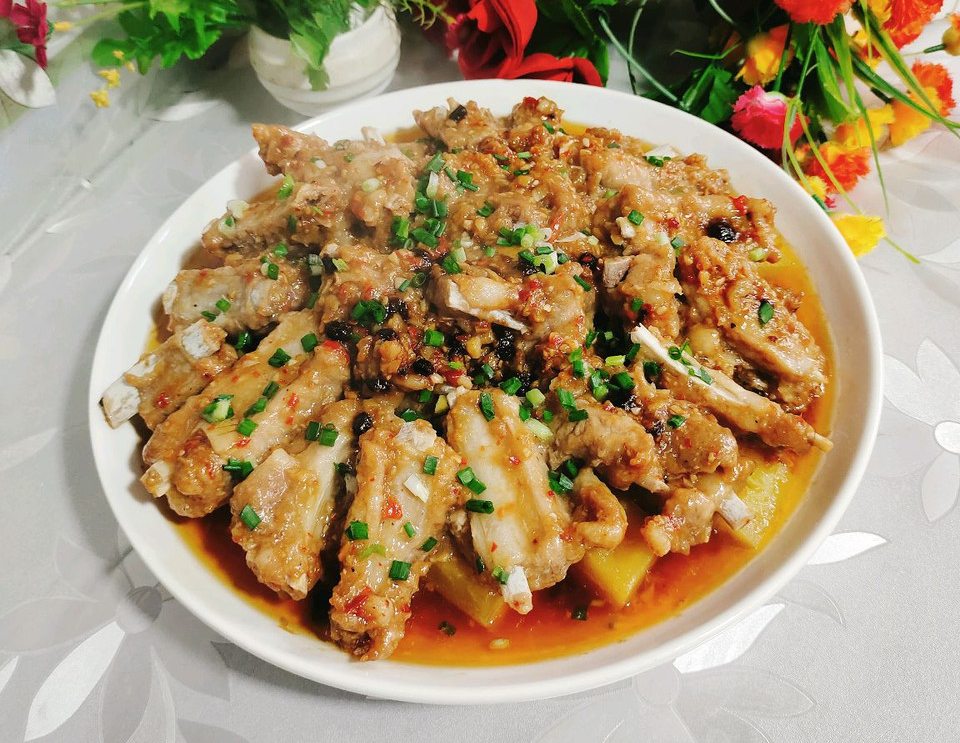 蒜香南瓜蒸排骨