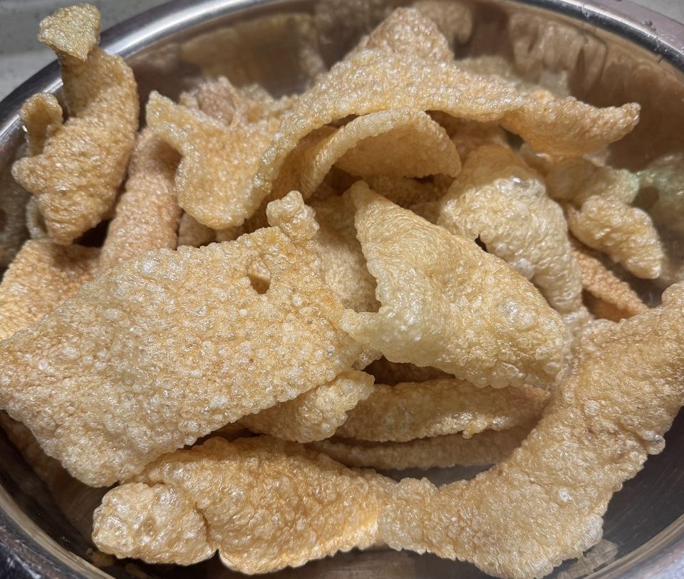 炸肉皮