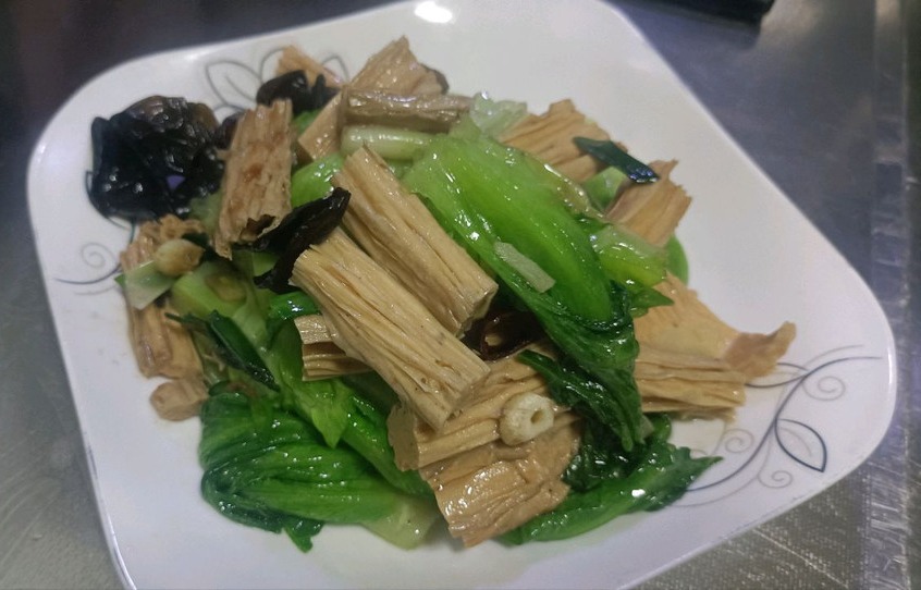 清炒腐竹怎么做？
