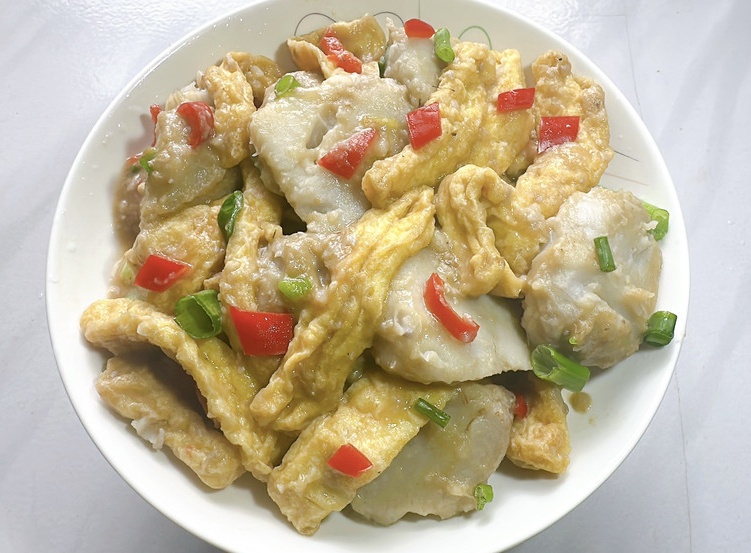 红芽芋焖油豆腐怎么做？