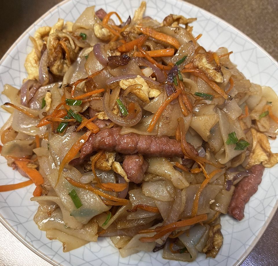 炒河粉怎么做？