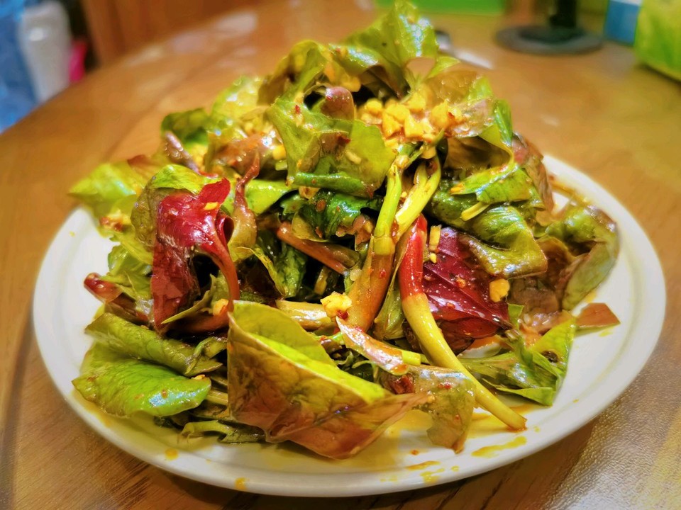 北方朋友眼中的黑暗料理-凉拌折耳根