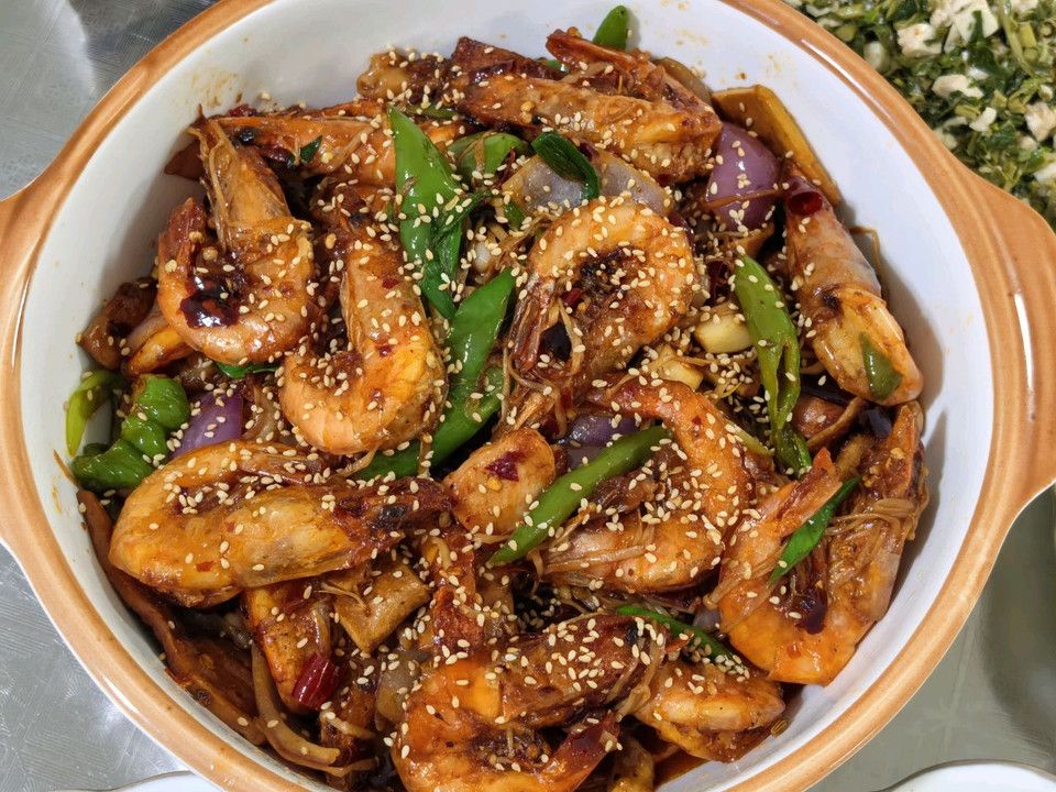 干锅香辣鸡腿虾怎么做？