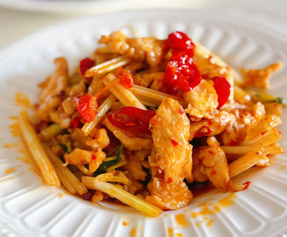 泡椒鸡片怎么做？