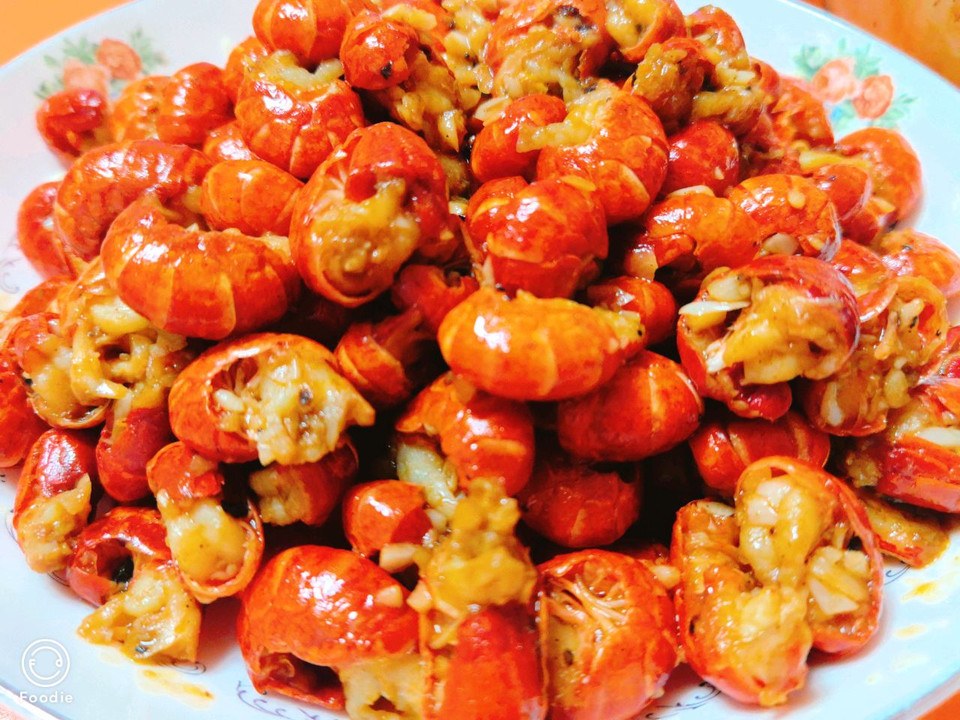 黄油蒜香龙虾尾