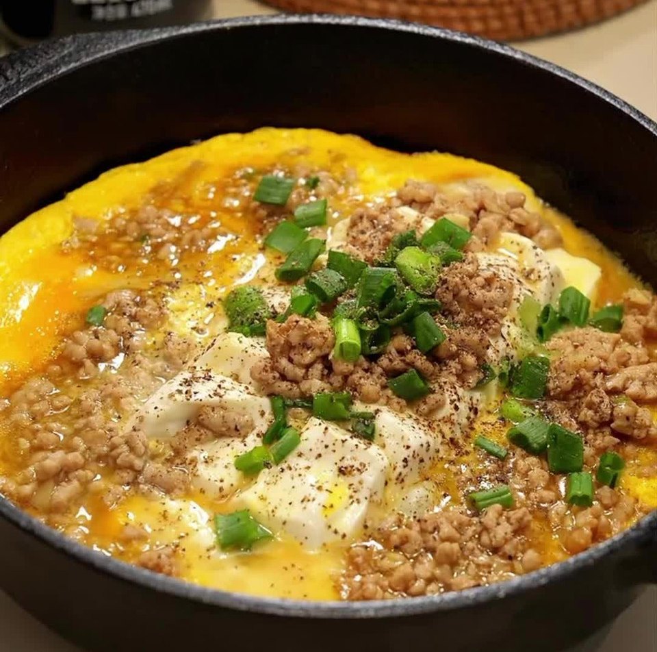 救命！这道肉末鸡蛋抱豆腐，一口就被全家夸爆！怎么做？