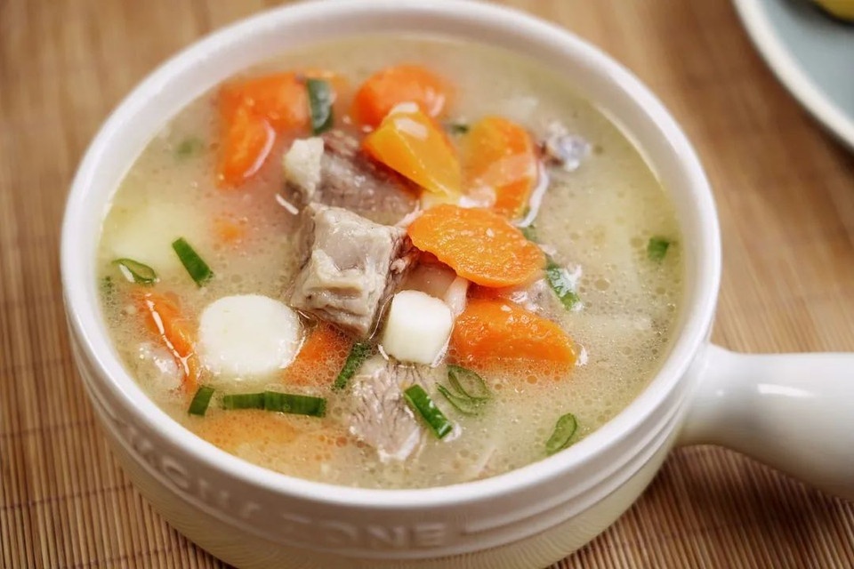 【宝宝辅食】山药羊排汤
