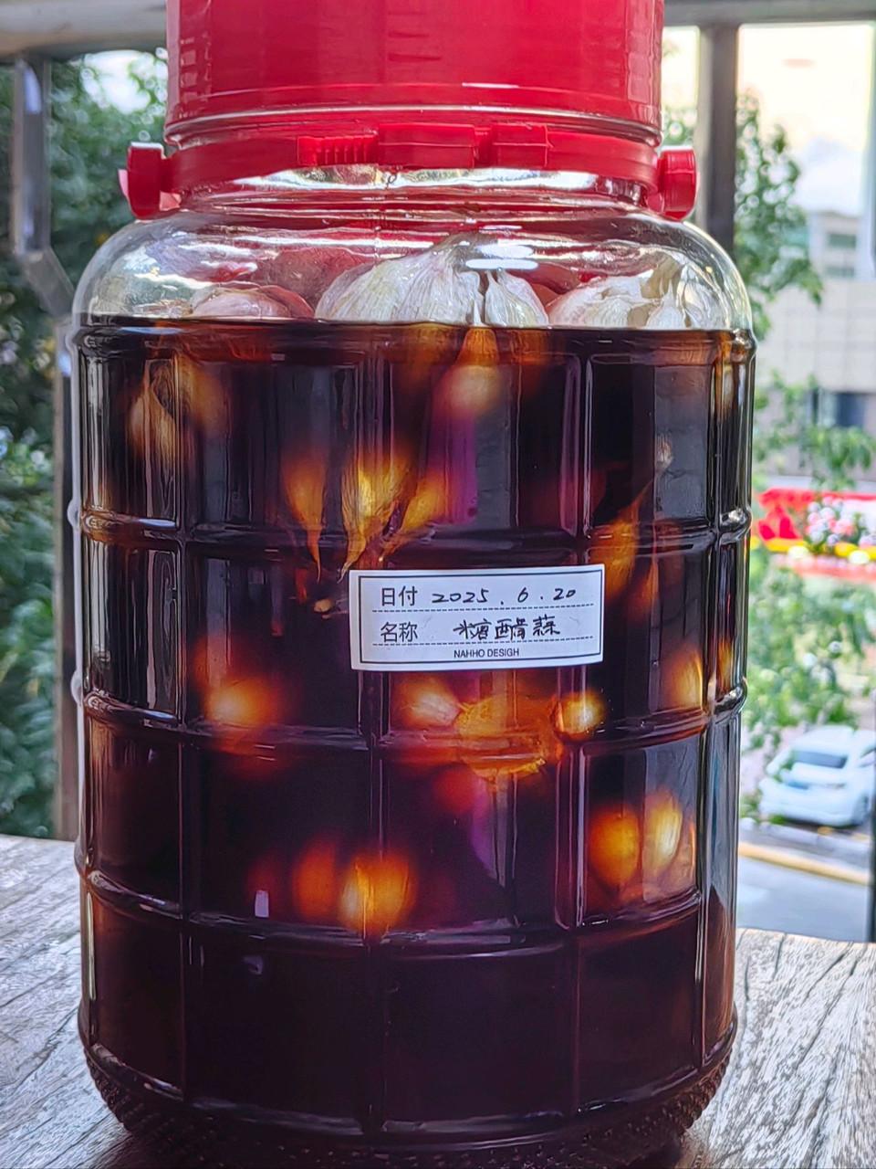 自制开胃神器～糖醋蒜