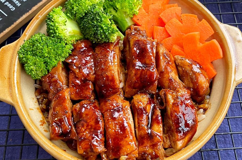 比买的还好吃，巨美味的照烧鸡腿饭