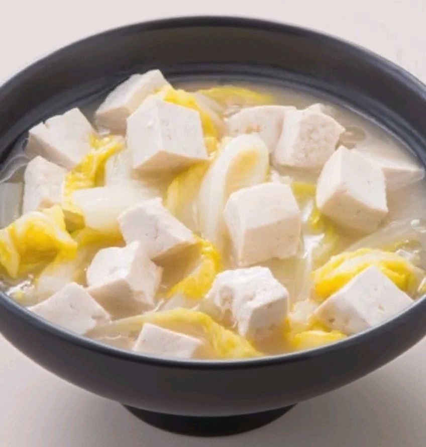 白菜炖豆腐