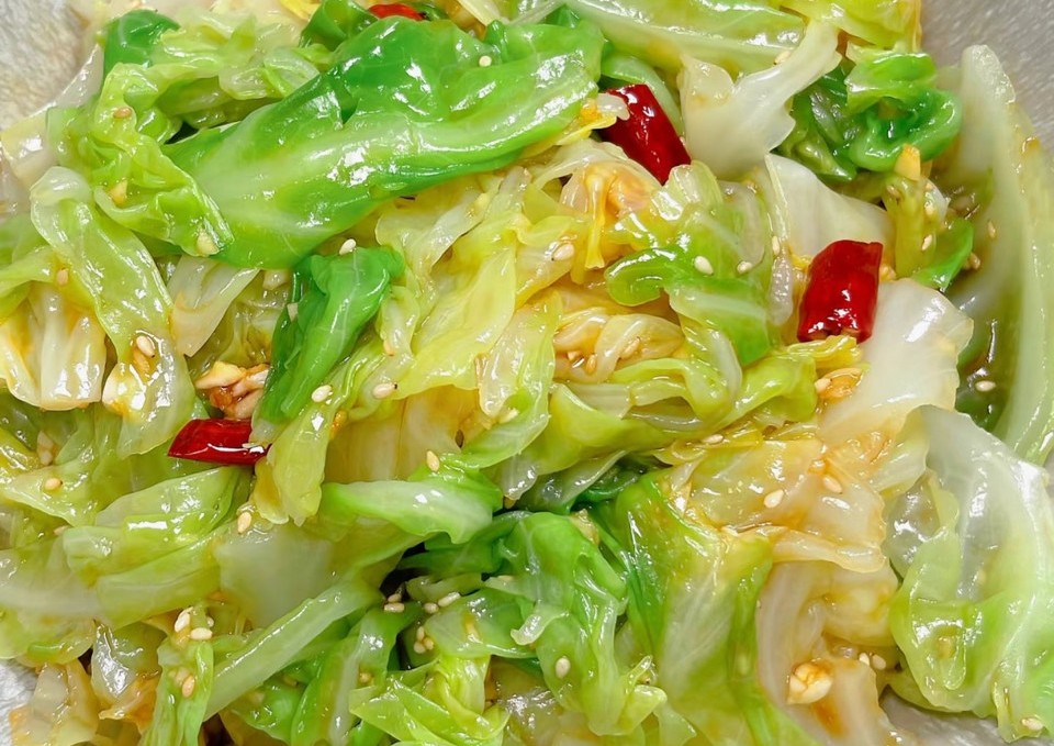 炝拌包菜