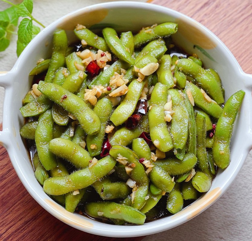 绝味凉拌麻香毛豆