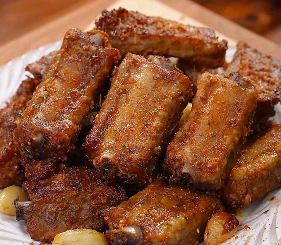 蒜香椒盐排骨怎么做？