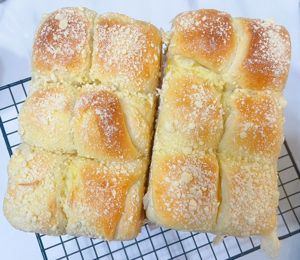 超美味早餐甜品！黄油奶酥吐司（原味）怎么做？