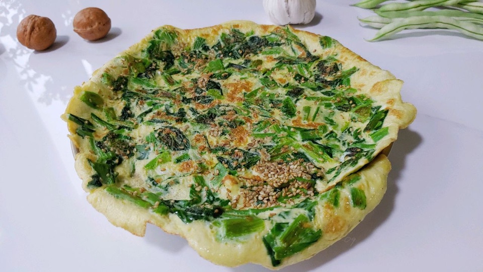 蛋香白菜软煎饼怎么做？