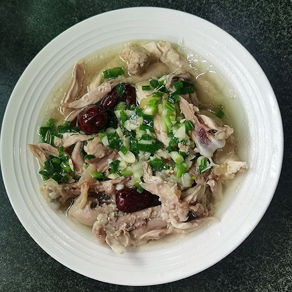 低脂减脂餐-葱油手撕鸡
