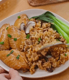 【宝宝辅食】香菇鸡翅焖饭