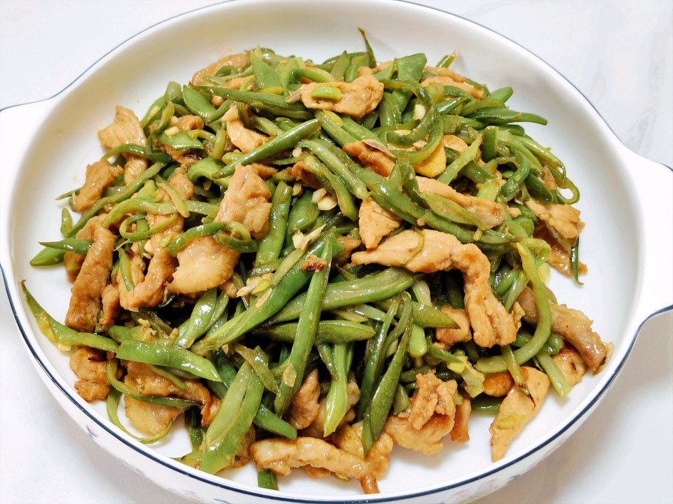芸豆丝炒肉丝