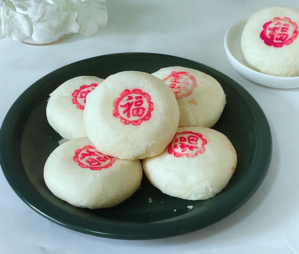 豆沙酥皮月饼