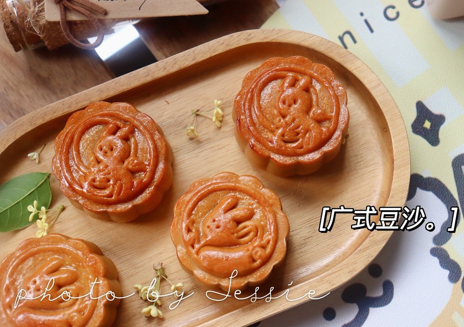 广式豆沙月饼怎么做？