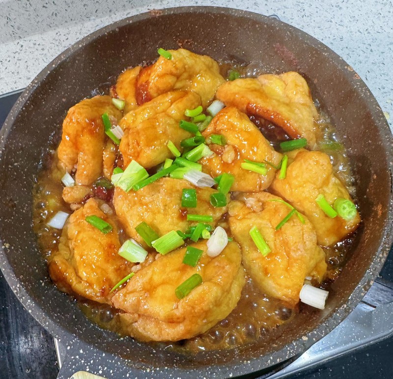 肉沫酿豆泡