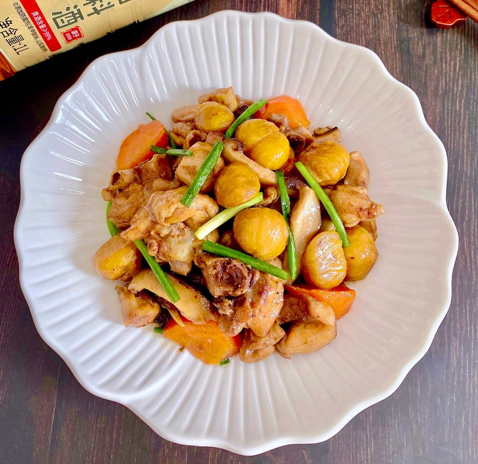 板栗烧鸡