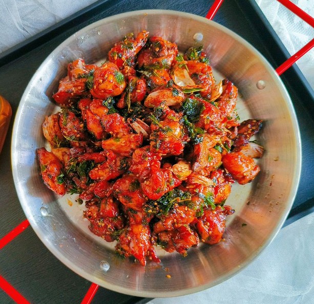 薄荷炒鸡 薄荷炒鸡