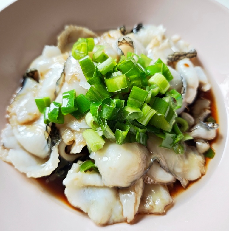 家常菜之油淋黑鱼片 家常菜之油淋黑鱼片