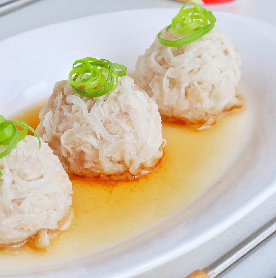 白萝卜蒸肉丸 白萝卜蒸肉丸