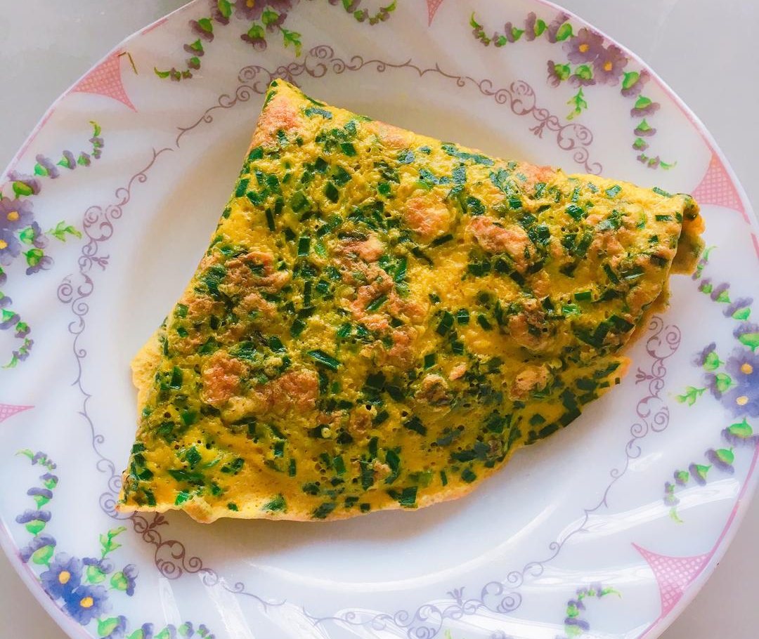 韭菜鸡蛋饼 韭菜鸡蛋饼