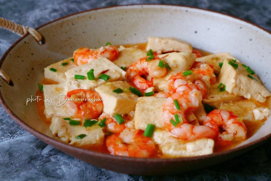 虾仁老豆腐 虾仁老豆腐