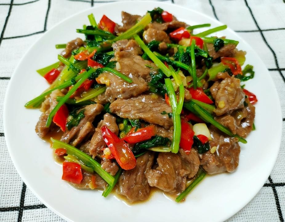 香菜牛肉怎么做？