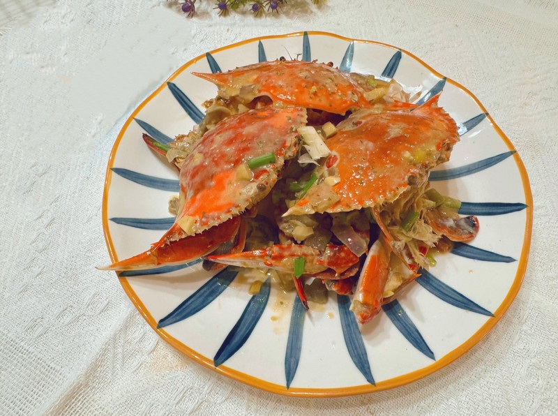 奶油焗螃蟹怎么做？