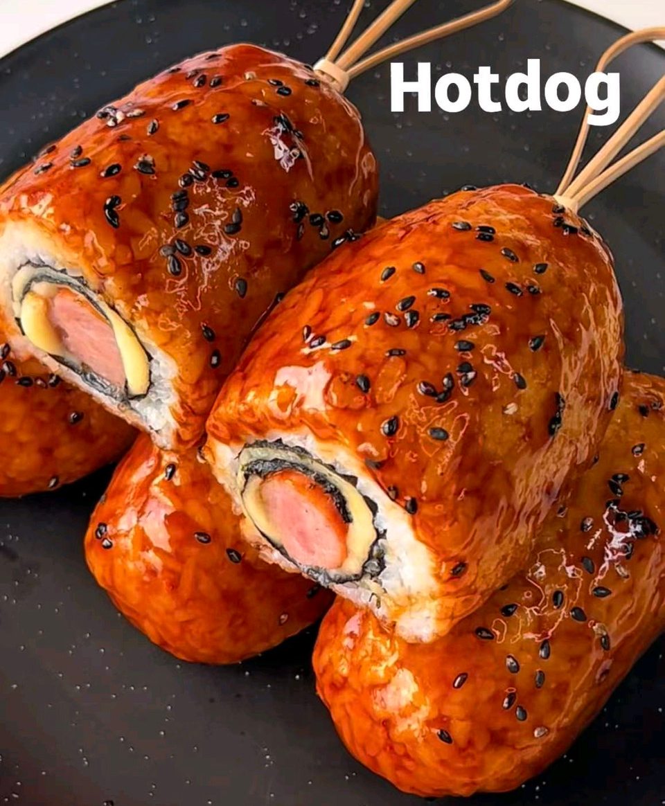 脆皮米饭热狗棒