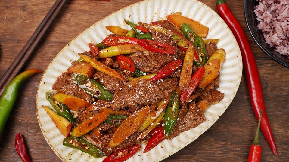 笋尖小炒牛肉，巨下饭怎么做？