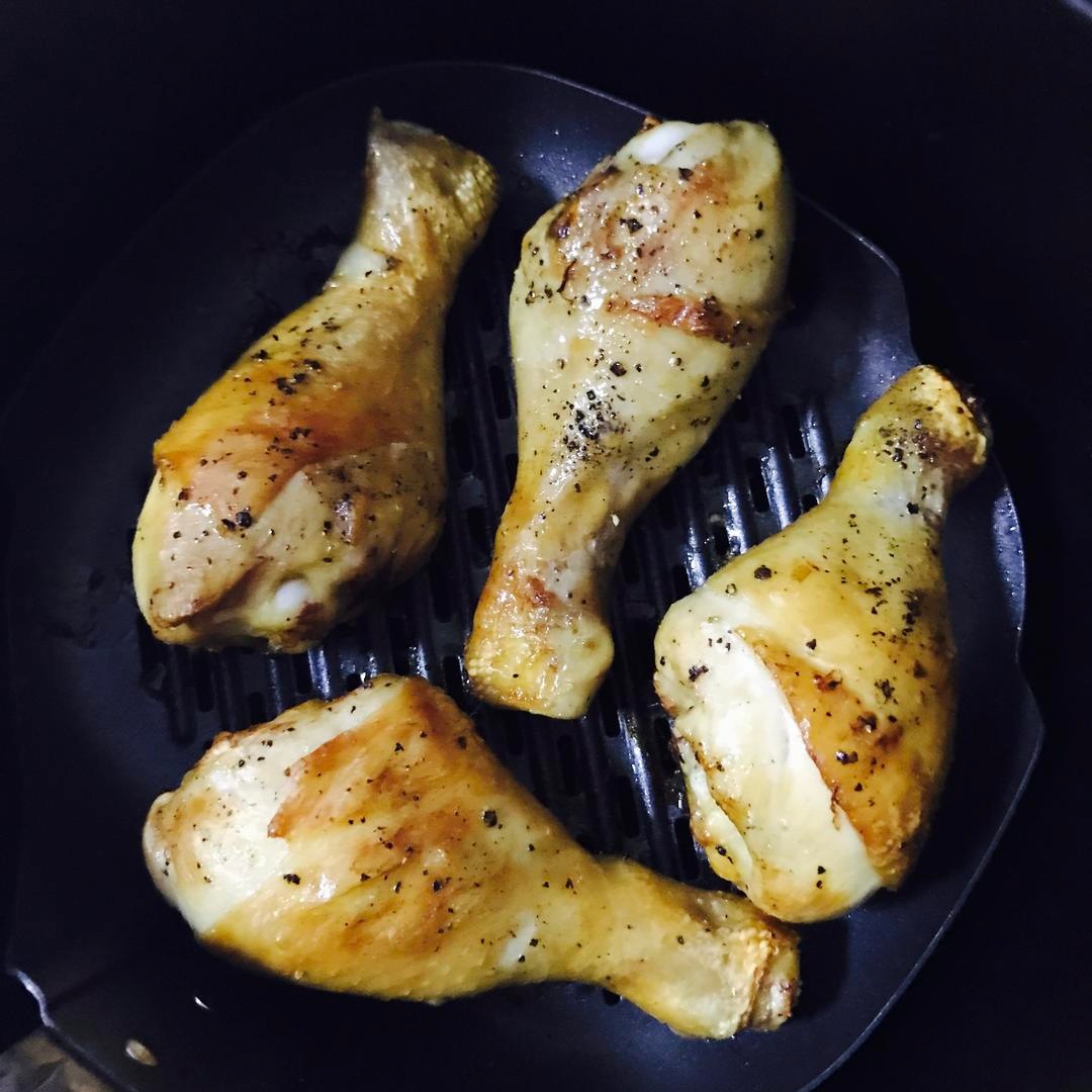 空气炸锅之黑椒烤鸡腿