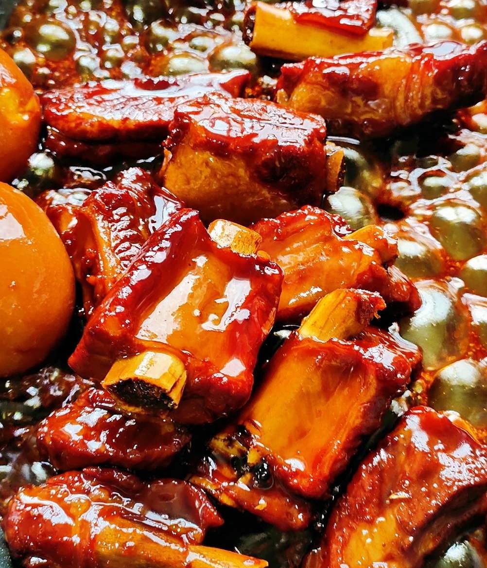 最简单的红烧排骨