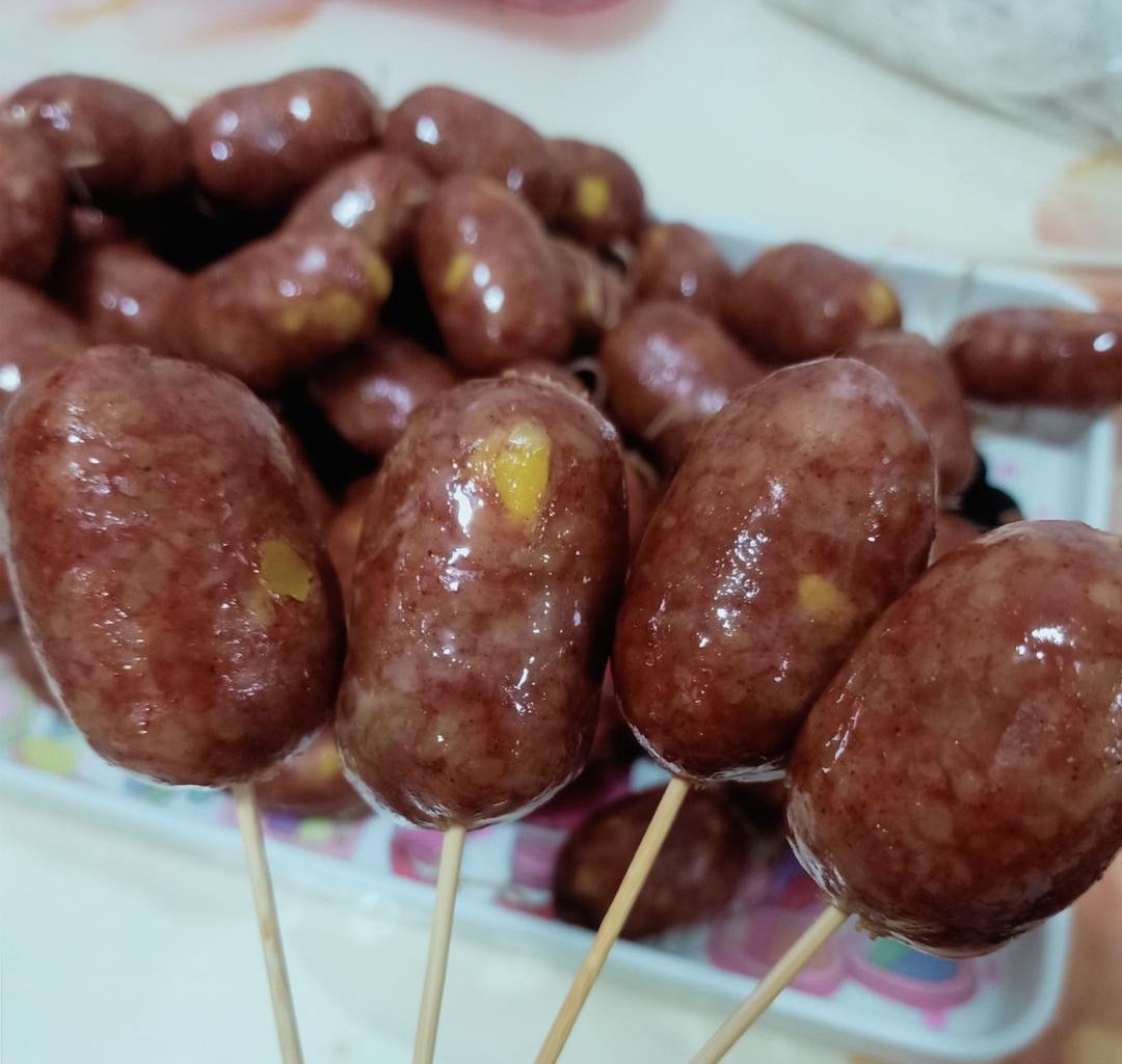 自制脆皮糯米肠