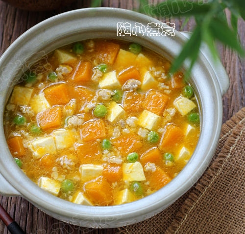 秋日暖胃又暖心——金汤南瓜豆腐煲