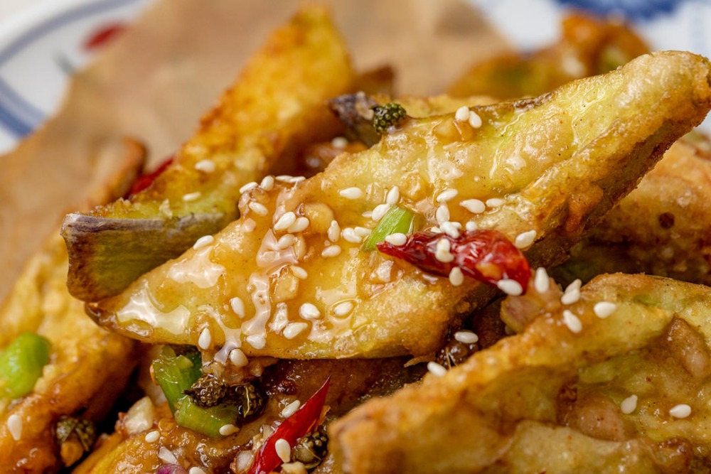 外酥里嫩【风味茄子】