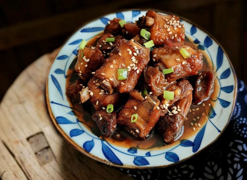 话梅可乐排骨的做法