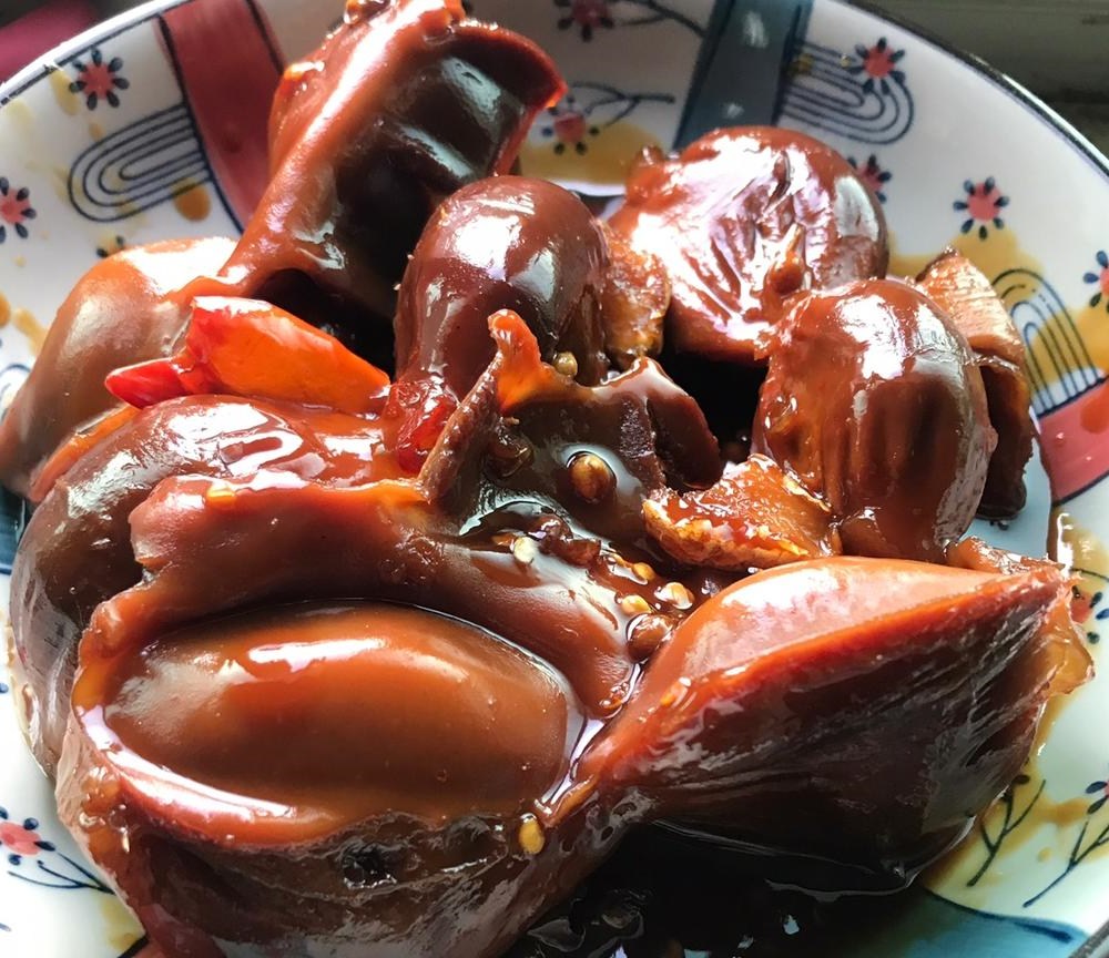 卤鹅胗（黑鸭口味）