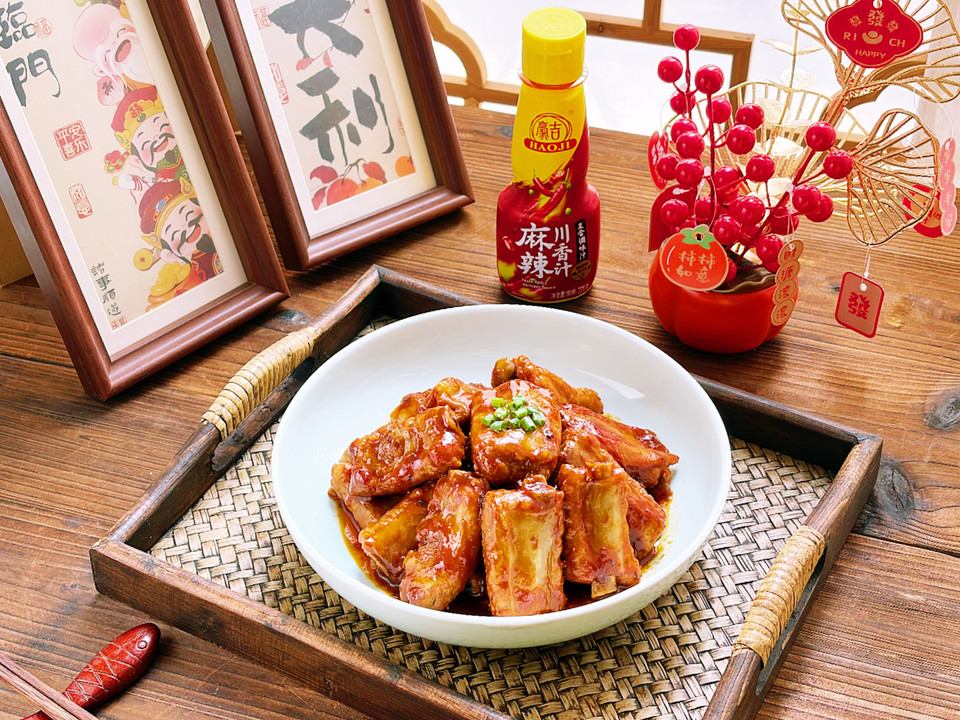 节节高升-红烧麻辣排骨