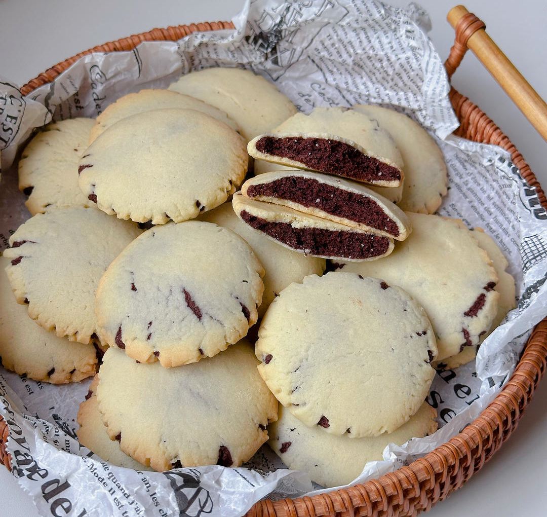 双层布朗尼曲奇