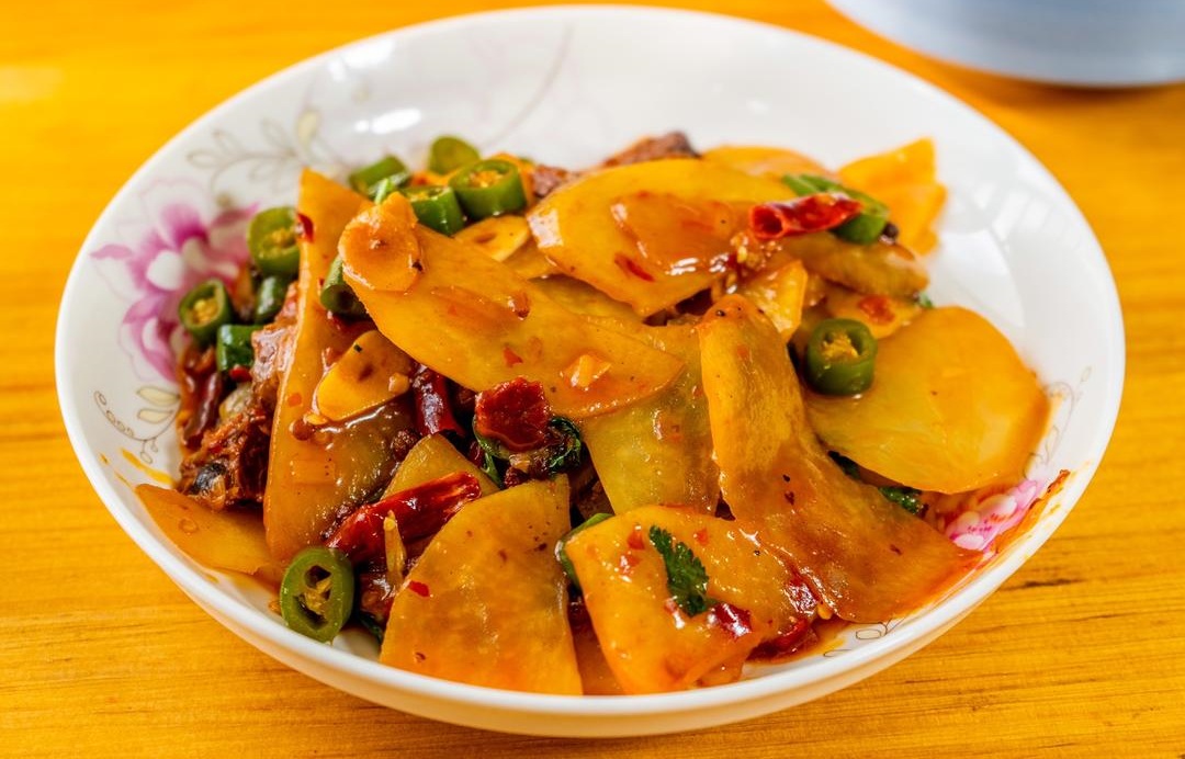 下饭菜 香辣土豆片怎么做？