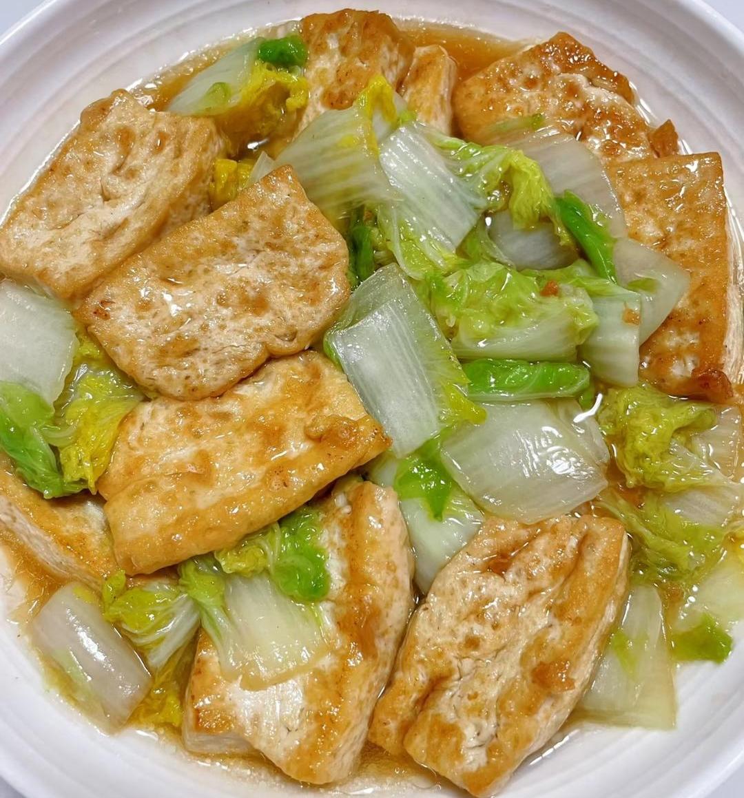 白菜炖豆腐