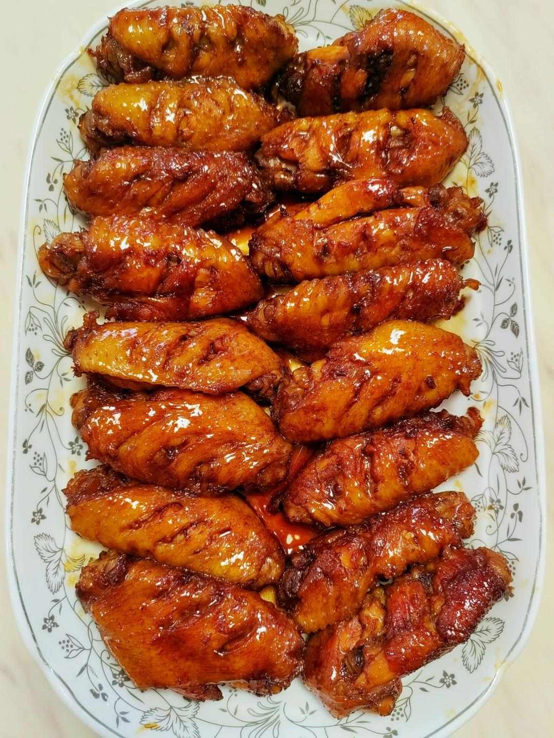 浓稠香甜的可乐鸡翅