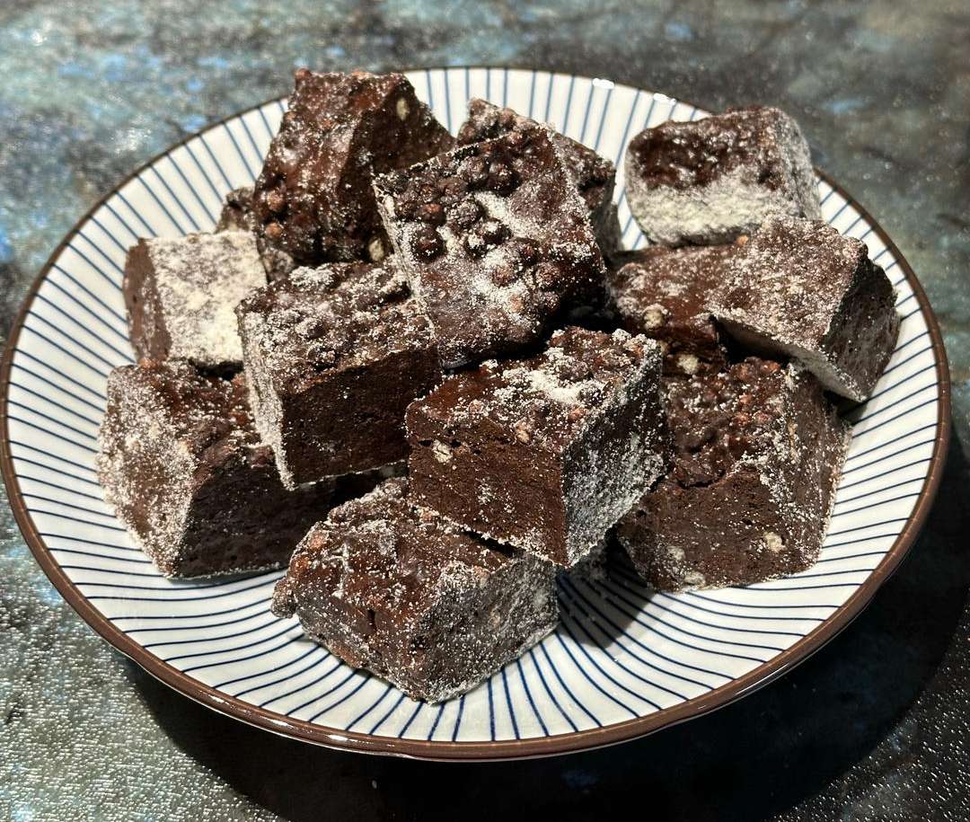 雪花酥（巧克力脑袋版）