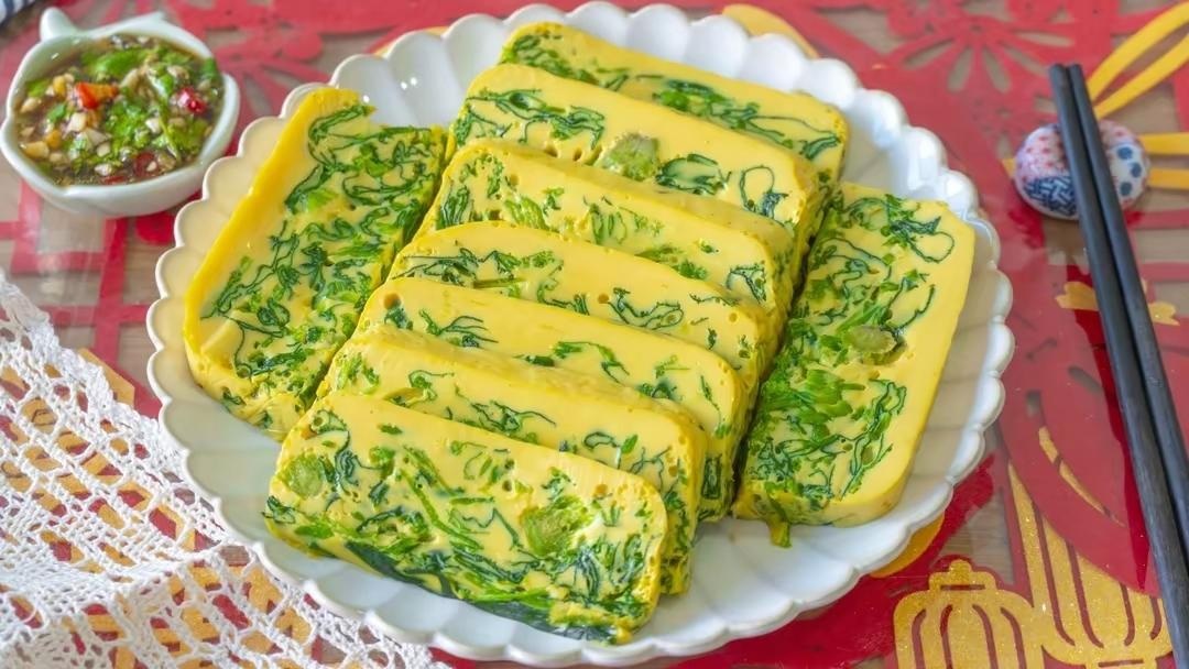 养肝护肝 减脂又营养〖菠菜鸡蛋羹〗